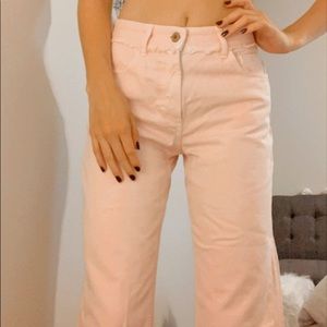 ZARA pink jeans